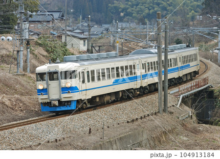 北陸本線　石動ー倶利伽羅　475系　JR西日本　A21編成（金沢） 104913184
