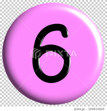 Number 6 icon Number 6 icon 104914820