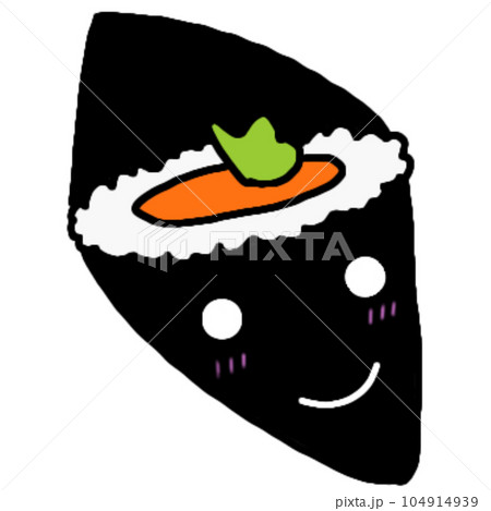 Sushi illustration  104914939
