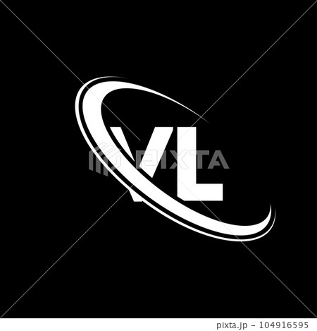 VL logo. V L design. White VL letter. VL/V L - Stock Illustration  [104916595] - PIXTA