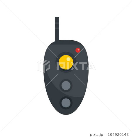 Remote controller icon. Flat illustration of remote controller vector icon for web isolated on white 104920148
