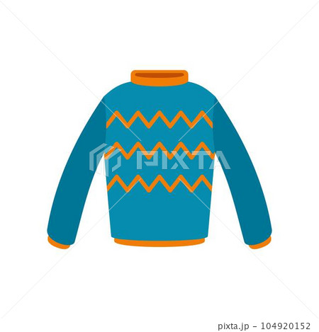 Pullover icon. Flat illustration of pullover vector icon for web isolated on white 104920152