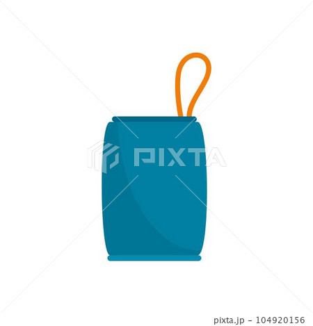 Protect bag icon. Flat illustration of protect bag vector icon for web isolated on white 104920156