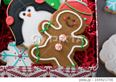 Christmas sugar and gingerbread cookies Christmas sugar and gingerbread cookies 104921736
