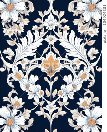 ボタニカル壁紙　ai 104924881