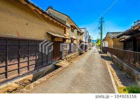 長野県　千曲市　稲荷山の町並み 104926156