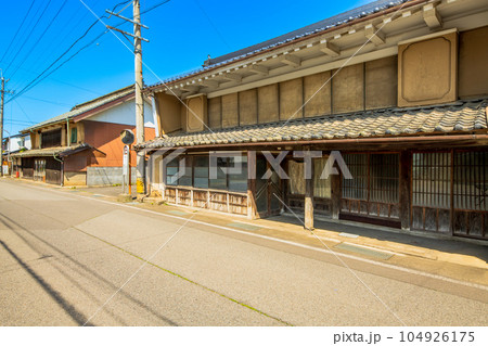 長野県 千曲市 稲荷山の町並み 長野県 千曲市 稲荷山の町並み 104926175