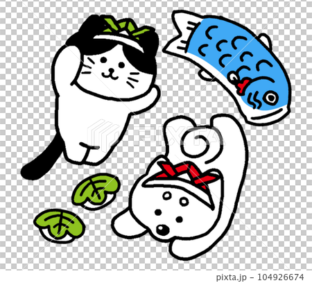 貓和狗兒童學位日可能插圖 104926674