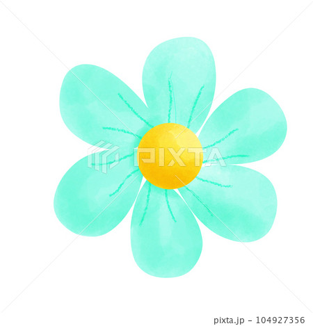 Blue flower Blue flower 104927356