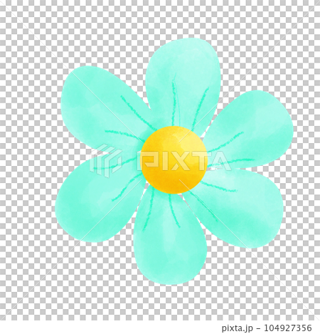 Blue flower Blue flower 104927356