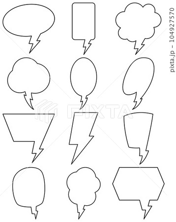 Speech bubble simple design. Speech bubble simple design. 104927570