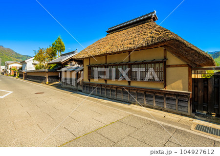 長野県　松代町の町並み 104927612