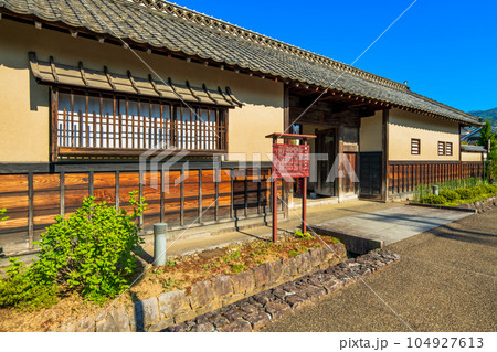 長野県　松代町の町並み 104927613