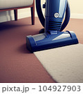 汚れをとる掃除機のイラスト 104927903