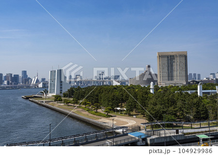 お台場　客船ターミナルからの風景 104929986