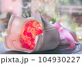 Bouquet of pink rose outdorr 104930227