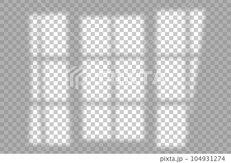 Overlay shadow from windows, openings and tropical plants. Overlay shadow from windows, openings and tropical plants. 104931274