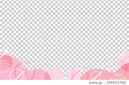 Pastel color pop frame pink _ no background _ horizontal 4 Pastel color pop frame pink _ no background _ horizontal 4 104933708