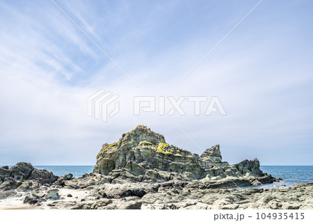 千畳敷海岸 鎧岩 千畳敷海岸 鎧岩 104935415