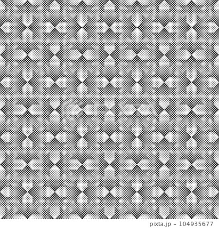 Dotted seamless pattern . Seamless in one direction. Disappearing effect 104935677