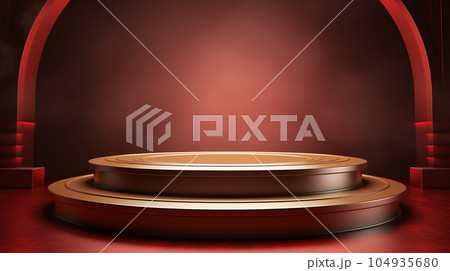 3d luxury podium for your luxury product. 3d luxury podium for your luxury product. 104935680
