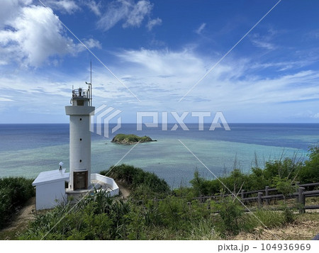 石垣島の平久保崎灯台 104936969