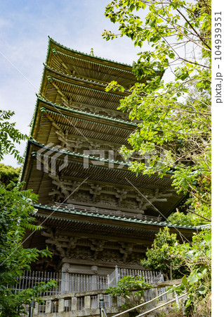 龍口寺五重塔　神奈川県藤沢市日蓮宗霊跡本山 104939351