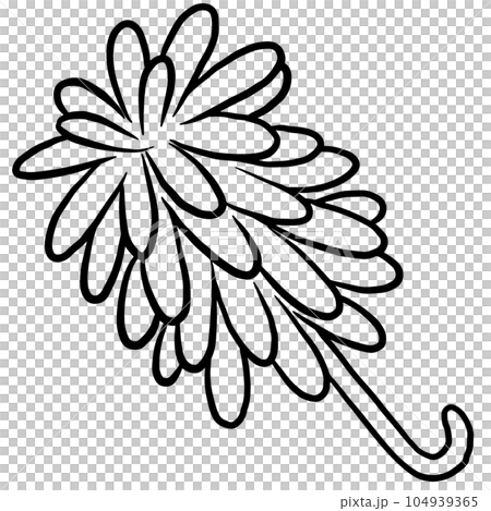 vector illustration of flower vector illustration of flower 104939365