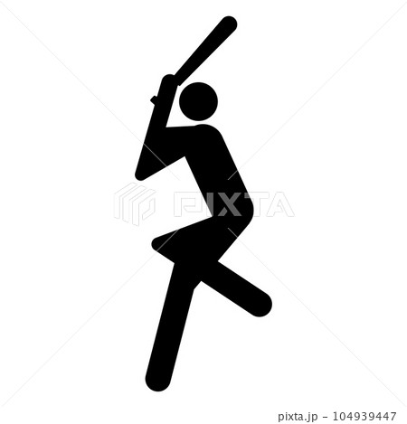 baseball player icon vektor 104939447