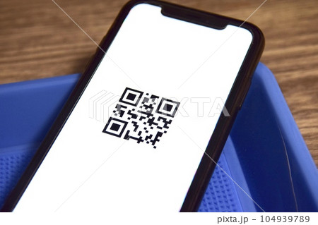 QRコード決済のイメージ QRコード決済のイメージ 104939789