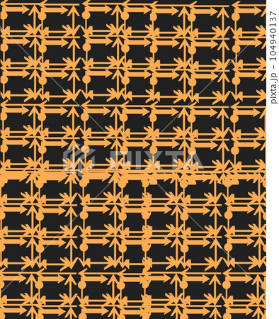 Arrow pattern seamless vector  104940137