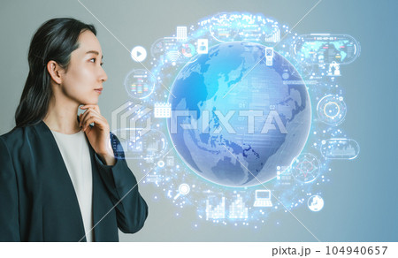 ビジネスウーマン 104940657