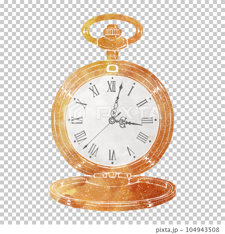 懷錶/水彩風格 懷錶/水彩風格 104943508