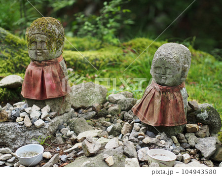 わらべ地蔵　大原　三千院 104943580