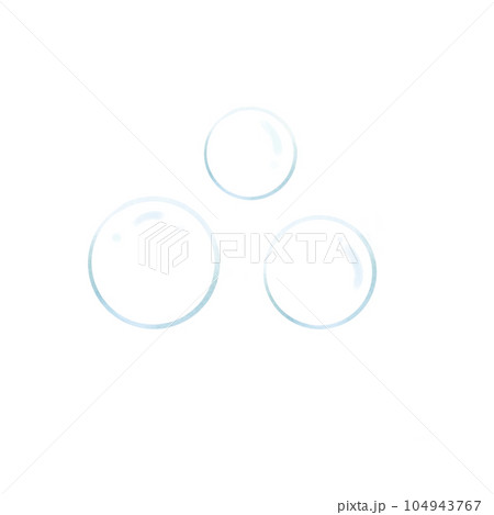 bubble of water bubble of water 104943767
