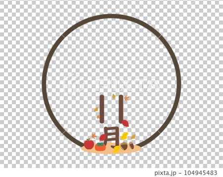 十一月圓框 104945483