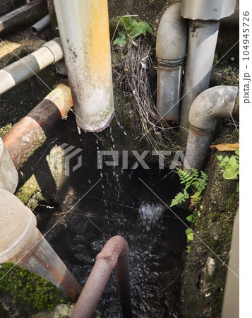 工場排水口 工場排水口 104945726