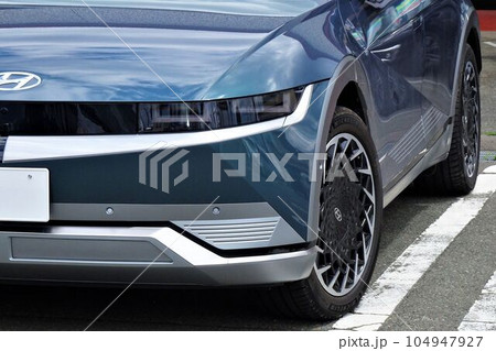 輸入車イメージ ヒョンデ アイオニック5のフロントマスク 輸入車イメージ ヒョンデ アイオニック5のフロントマスク 104947927