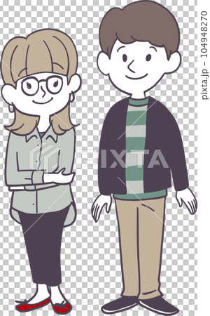Japanese couple Japanese couple 104948270