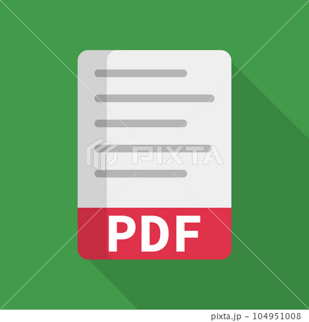 PDFデータ アイコン 104951008