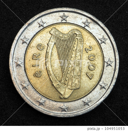 2 Euro standard coin from Ireland 2 Euro standard coin from Ireland 104951053