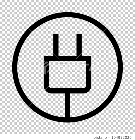 圓形插座插頭 104952026