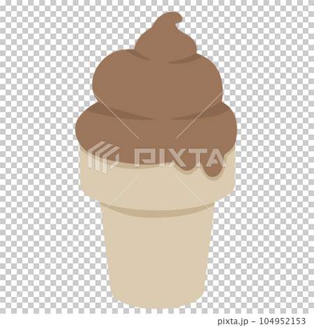 ice cream cone sweet Fast food cute cartoon ice cream cone sweet Fast food cute cartoon 104952153