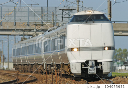北陸本線 加賀笠間ー美川 JR西日本 683系 S21+S02編成(金沢) しらさぎ 北陸本線 加賀笠間ー美川 JR西日本 683系 S21+S02編成(金沢) しらさぎ 104953931