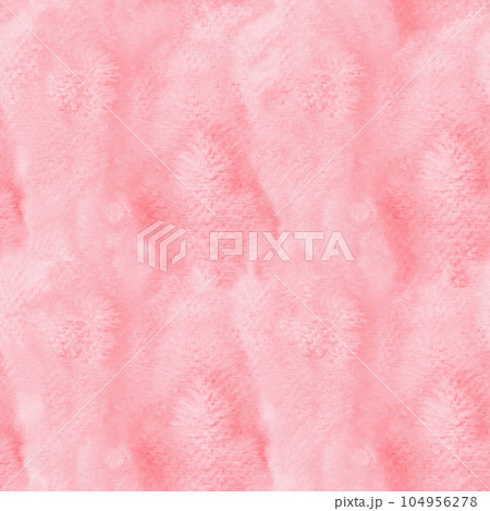 Tender pastel coral pink stained wet watercolor seamless pattern. Abstract vibrant lovely peach watercolour texture for textile, wrapping paper, love cover, St Valentine surface design Tender pastel coral pink stained wet watercolor seamless pattern. Abstract vibrant lovely peach watercolour texture for textile, wrapping paper, love cover, St Valentine surface design 104956278