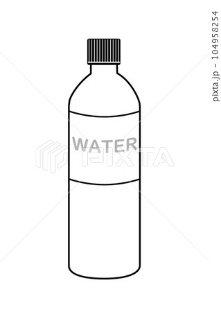 水のペットボトル 水のペットボトル 104958254