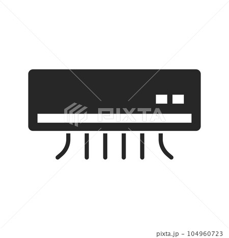 エアコン シルエット アイコン 104960723