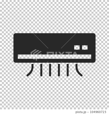 エアコン シルエット アイコン 104960723