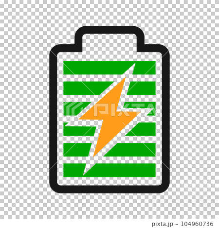 電池正在充電,充電電池已充滿 電池正在充電,充電電池已充滿 104960736