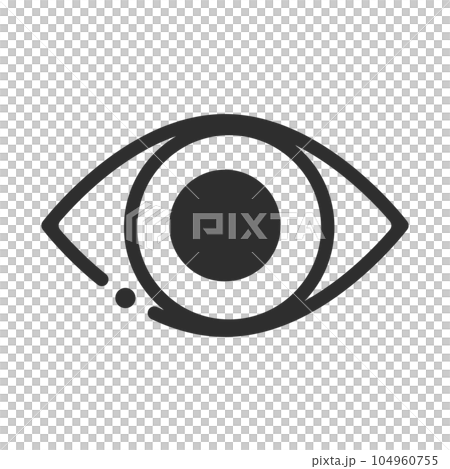 モダンな目のアイコン。見る。ベクター。のイラスト素材 [104960755] - PIXTA